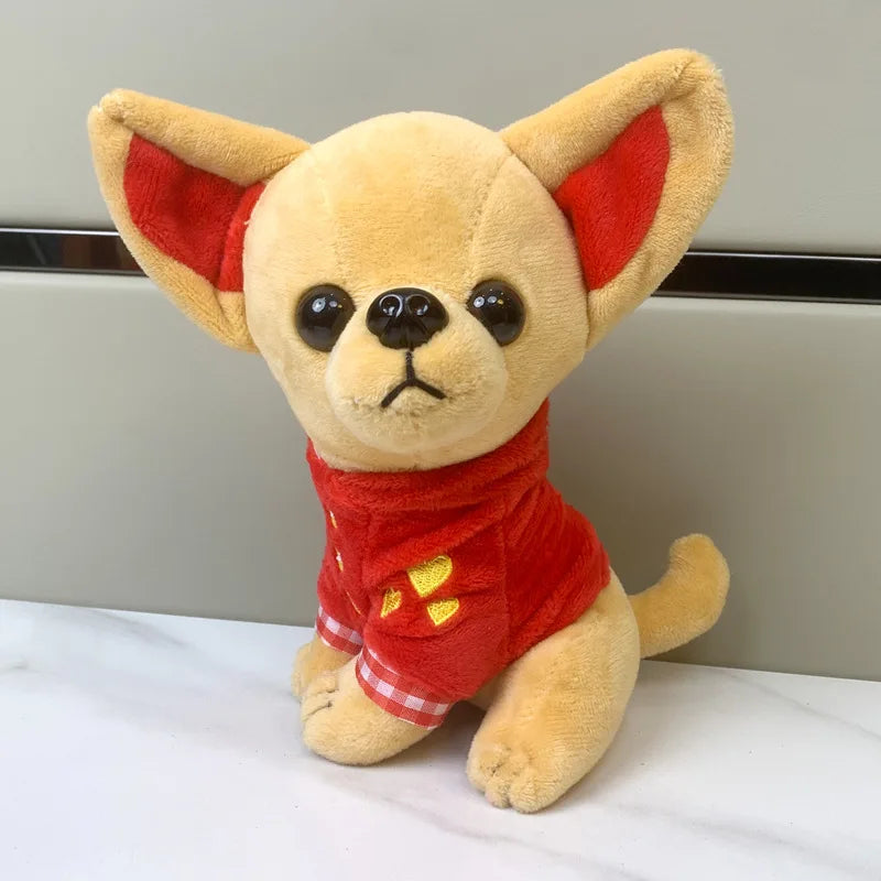 18CM Cute Chihuahua Puppy Plush Soft Toy