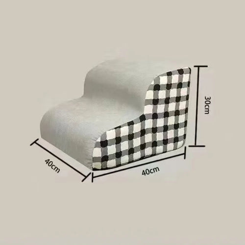 2/3 Steps Portable Non-Slip Foam Ramp Pet Stairs