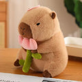 23CM Fluffy Capybara Plushie With Cute Accessories