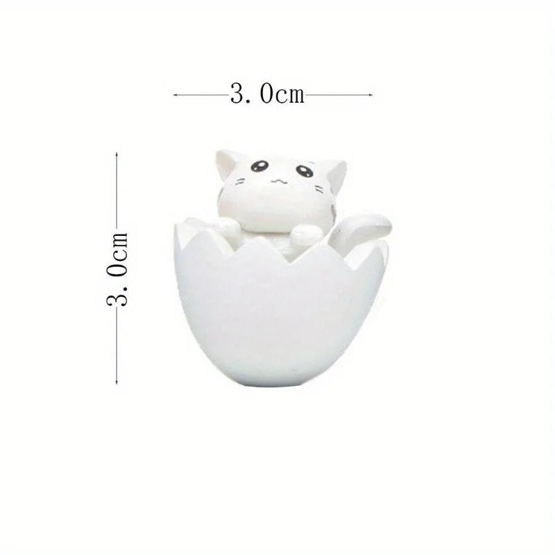 4Pcs Mini Kitten Ornament Decoration Figurines