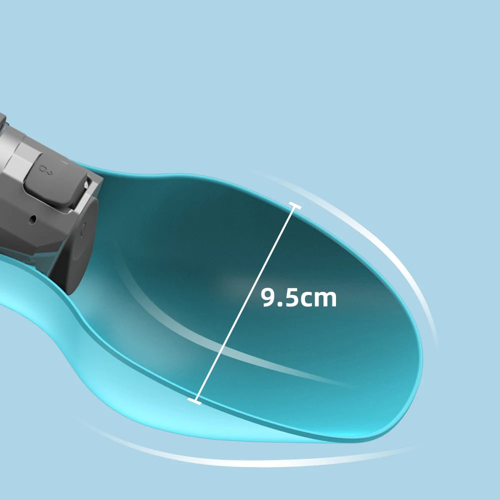 800ML Foldable Portable Pet Water Bottle Bowl