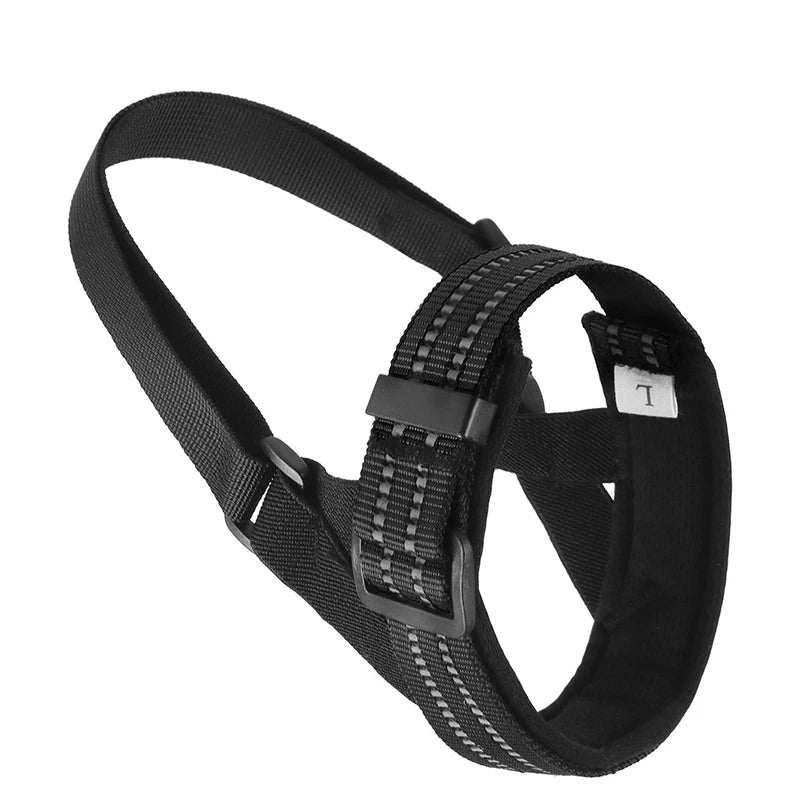 Adjustable Anti-Bark 3M Reflective Dog Training Muzzle