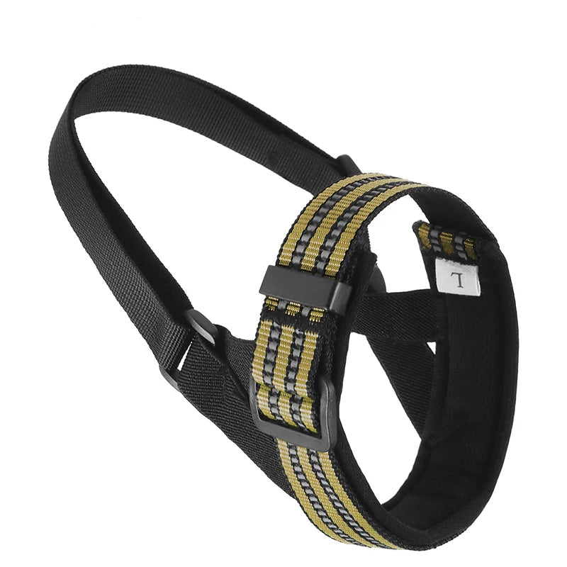 Adjustable Anti-Bark 3M Reflective Dog Training Muzzle