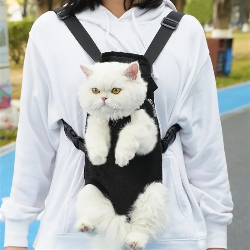 Adjustable Cat and Puppy Travel Carrier Bag