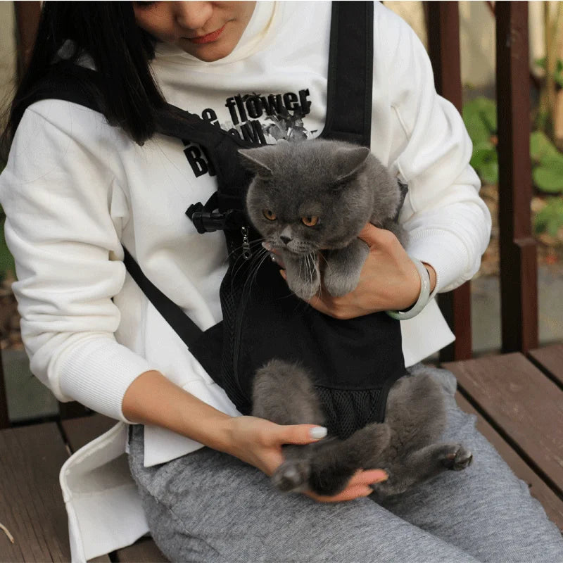 Adjustable Cat and Puppy Travel Carrier Bag