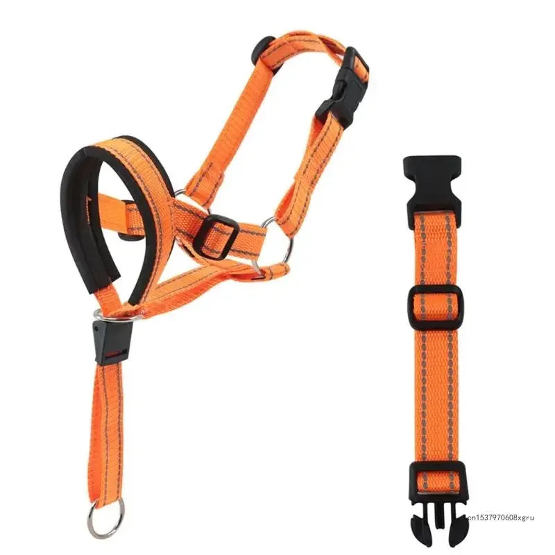 Adjustable Dog Head Collar Training Harness