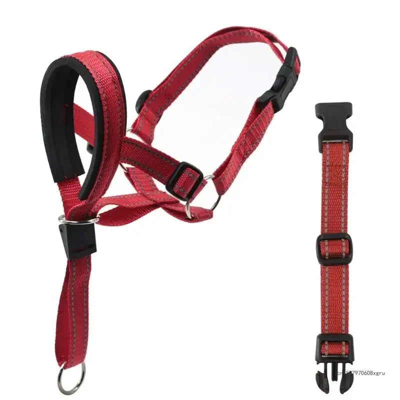 Adjustable Dog Head Collar Training Harness