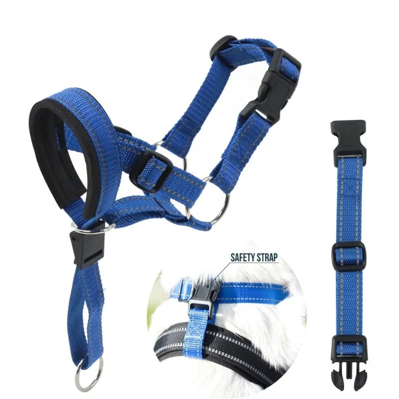 Adjustable Dog Head Collar Training Harness