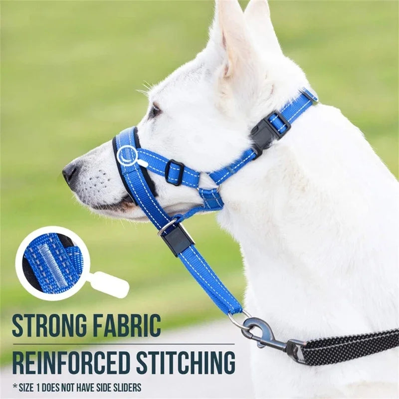 Adjustable Dog Head Collar Training Harness