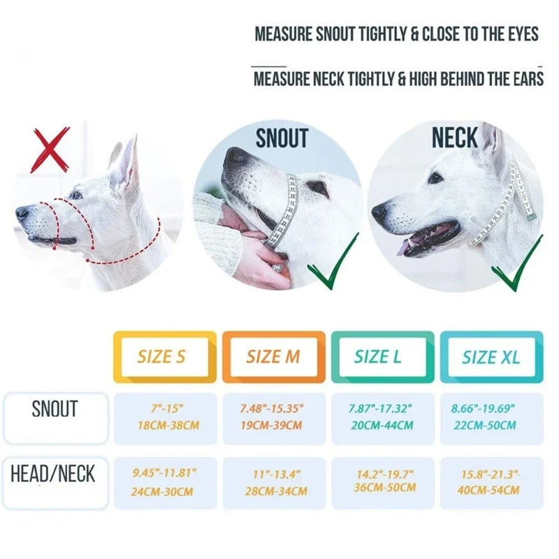 Adjustable Dog Head Collar Training Harness