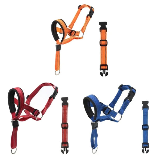 Adjustable Dog Head Collar Training Harness