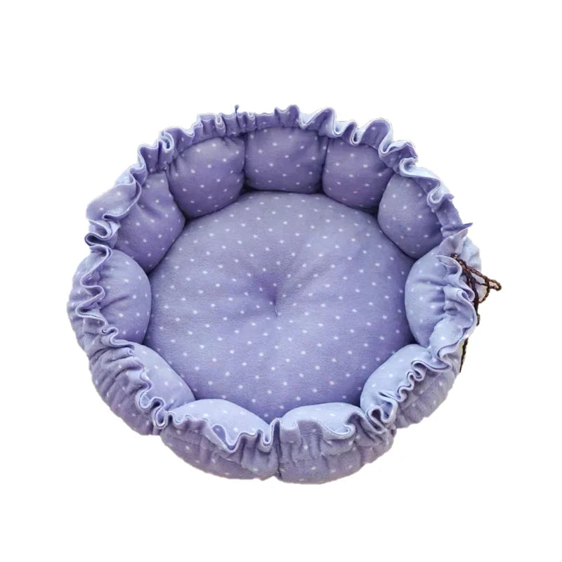 Adjustable Drawstring Pet Nest Bed