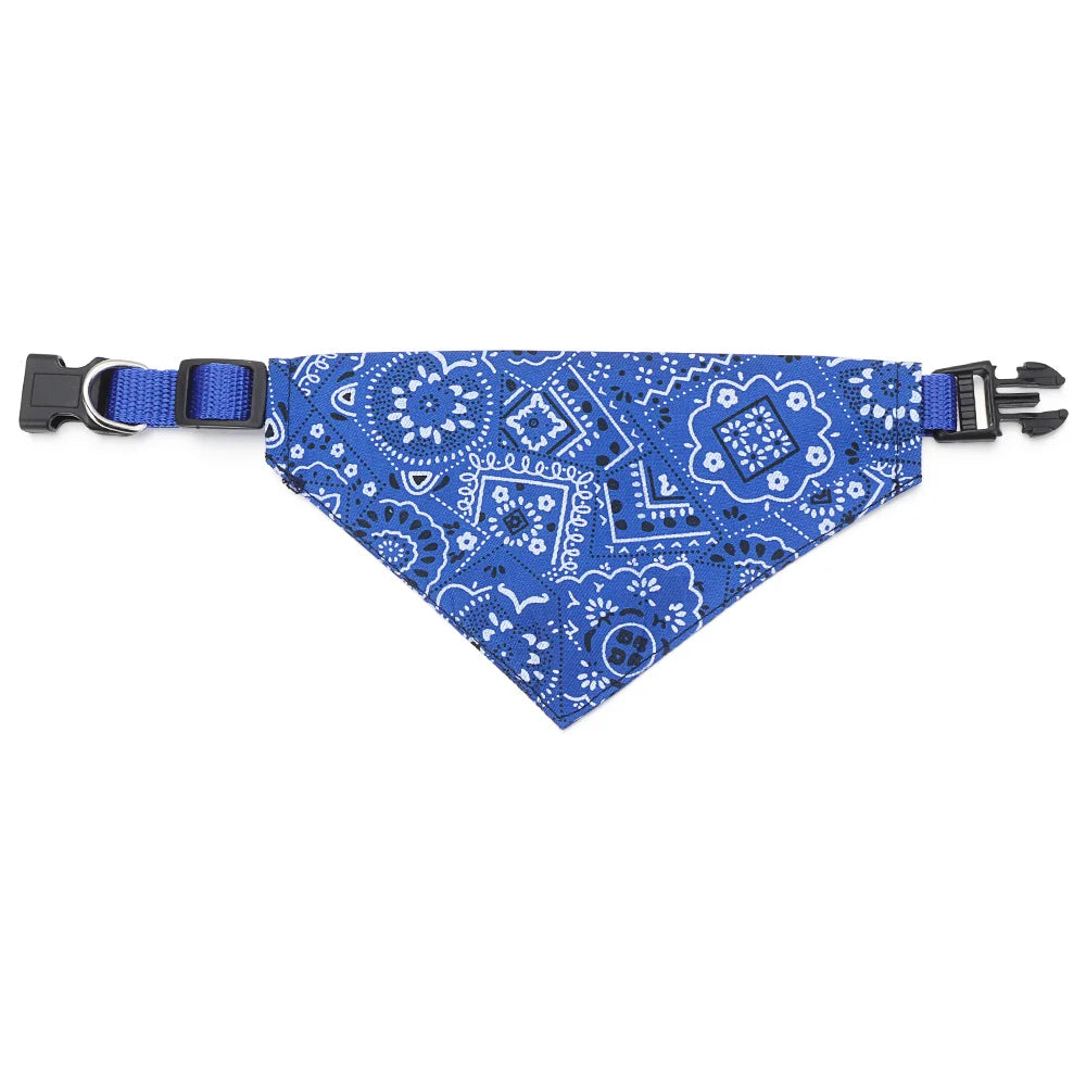 Adjustable Stylish Triangle Bandana Pet Scarf Collar