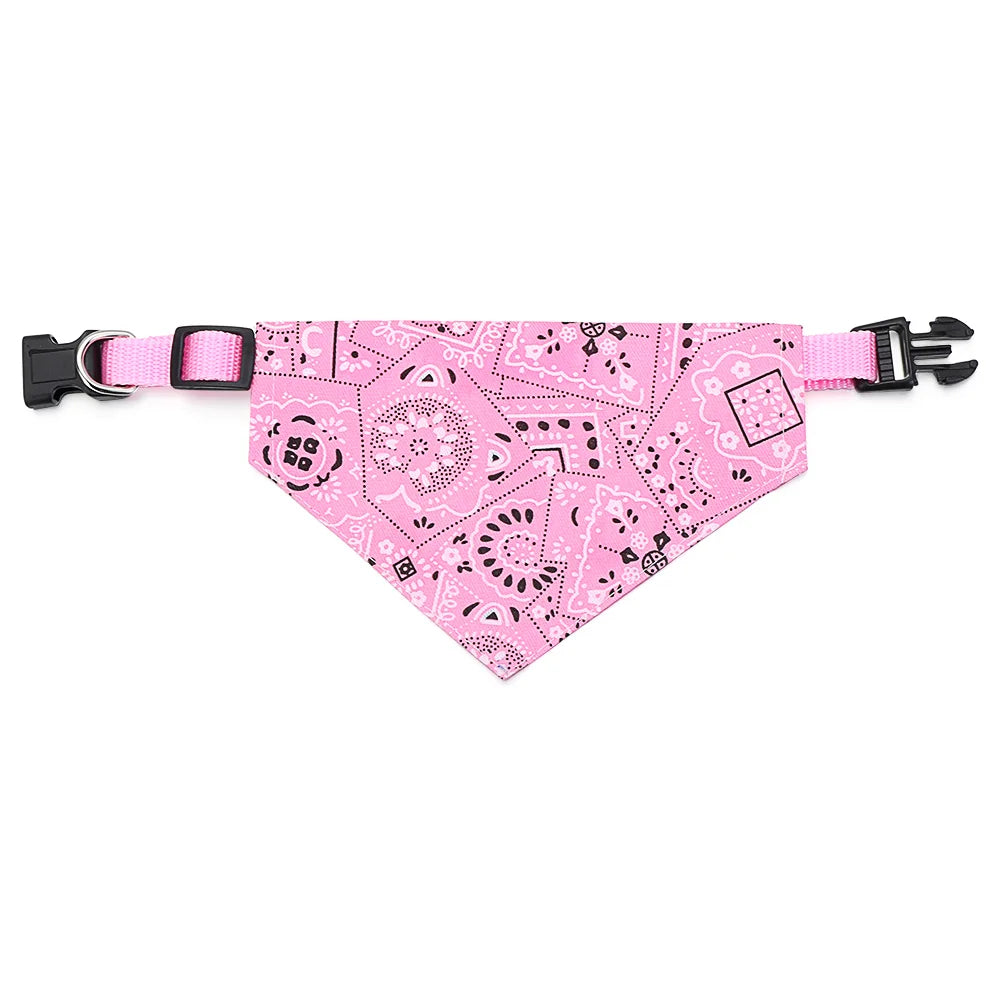 Adjustable Stylish Triangle Bandana Pet Scarf Collar