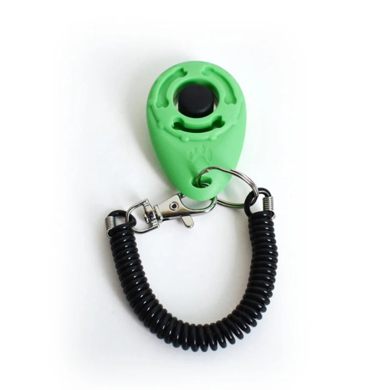 Adjustable Wrist Strap Dog Training Clicker Tool