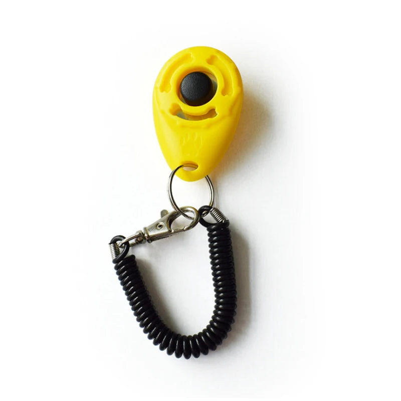 Adjustable Wrist Strap Dog Training Clicker Tool
