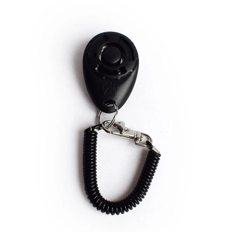 Adjustable Wrist Strap Dog Training Clicker Tool