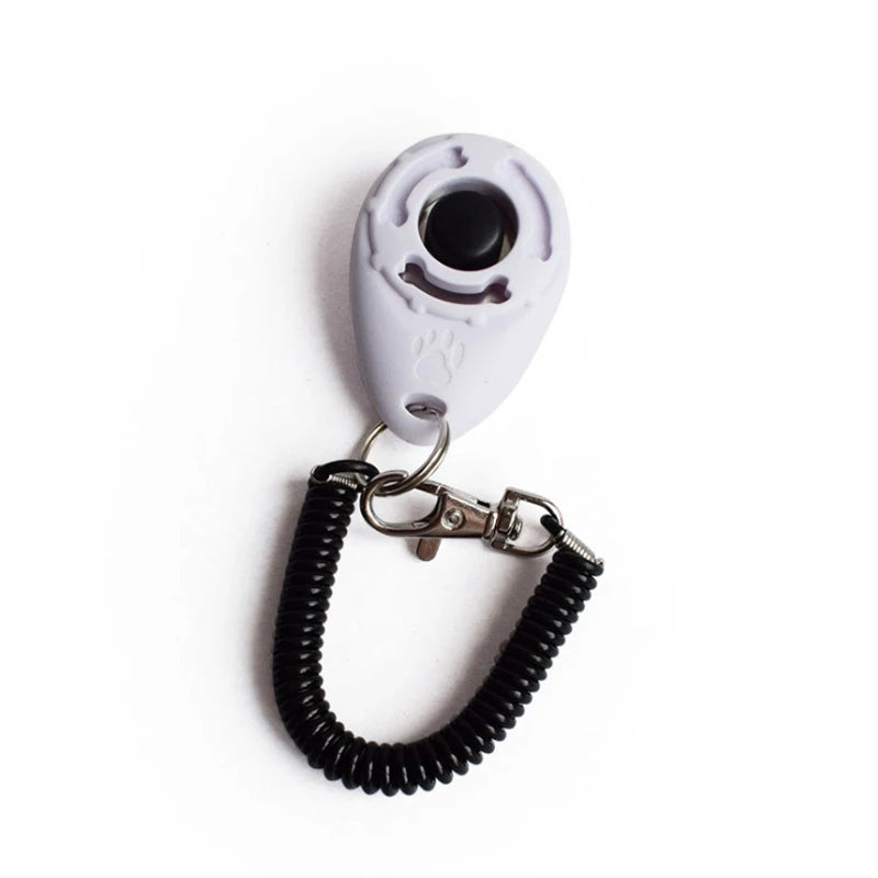 Adjustable Wrist Strap Dog Training Clicker Tool