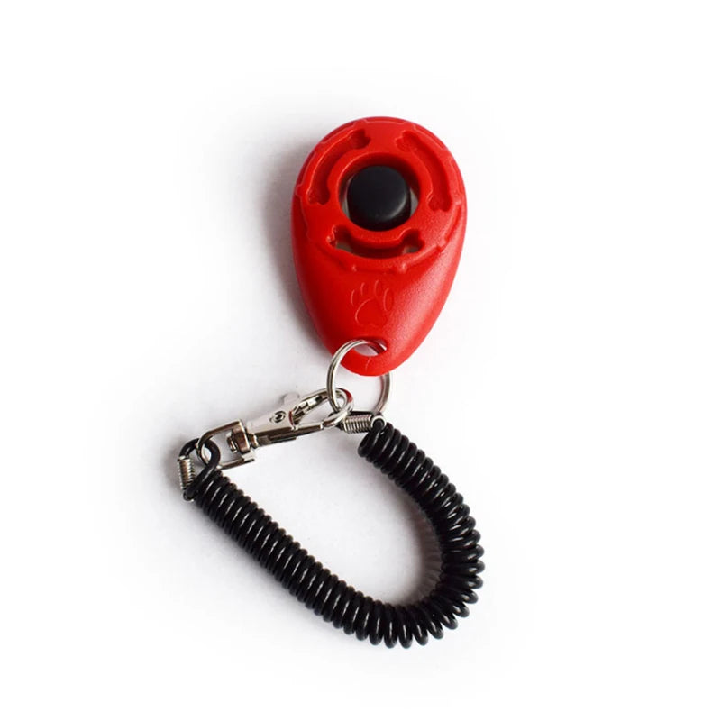 Adjustable Wrist Strap Dog Training Clicker Tool