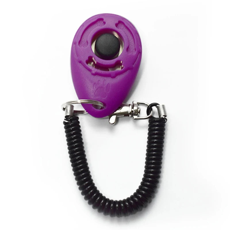 Adjustable Wrist Strap Dog Training Clicker Tool