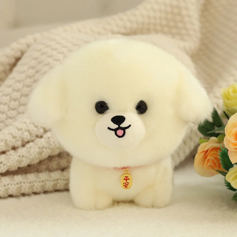 Adorable Realistic Puppy Stuffed Animal Plush
