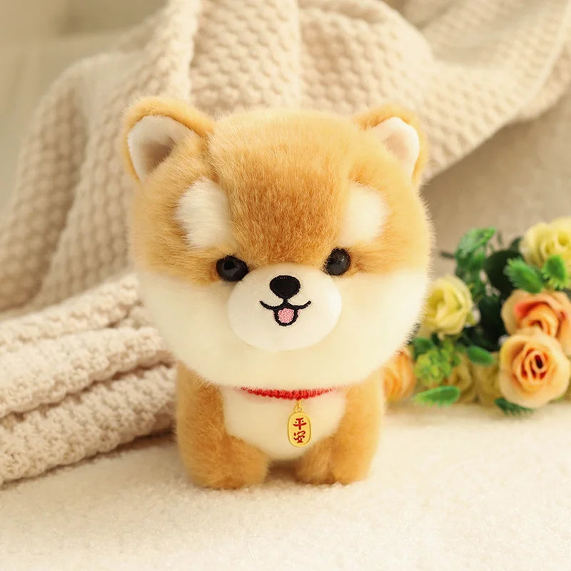 Adorable Realistic Puppy Stuffed Animal Plush
