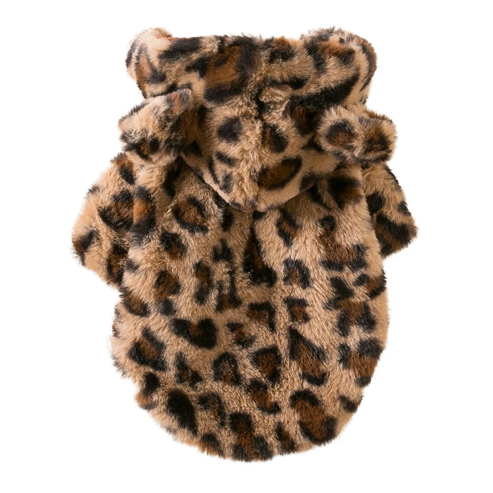 Adorable Warm Fleece Hoodie Jacket for Dogs