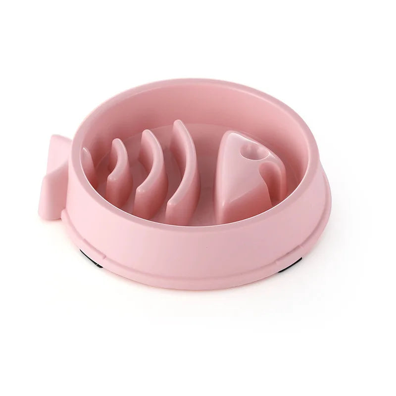 Anti-Choking Non-Slip Maze Design Slow Feeder Pet Bowl