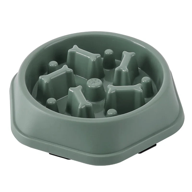 Anti-Choking Non-Slip Maze Design Slow Feeder Pet Bowl