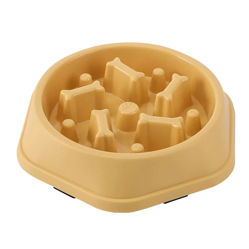 Anti-Choking Non-Slip Maze Design Slow Feeder Pet Bowl