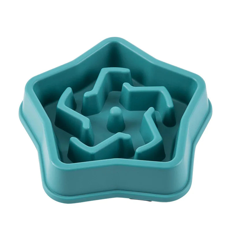 Anti-Choking Non-Slip Maze Design Slow Feeder Pet Bowl