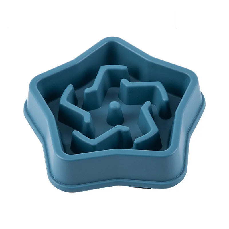 Anti-Choking Non-Slip Maze Design Slow Feeder Pet Bowl