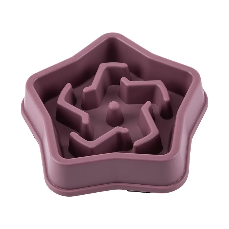 Anti-Choking Non-Slip Maze Design Slow Feeder Pet Bowl