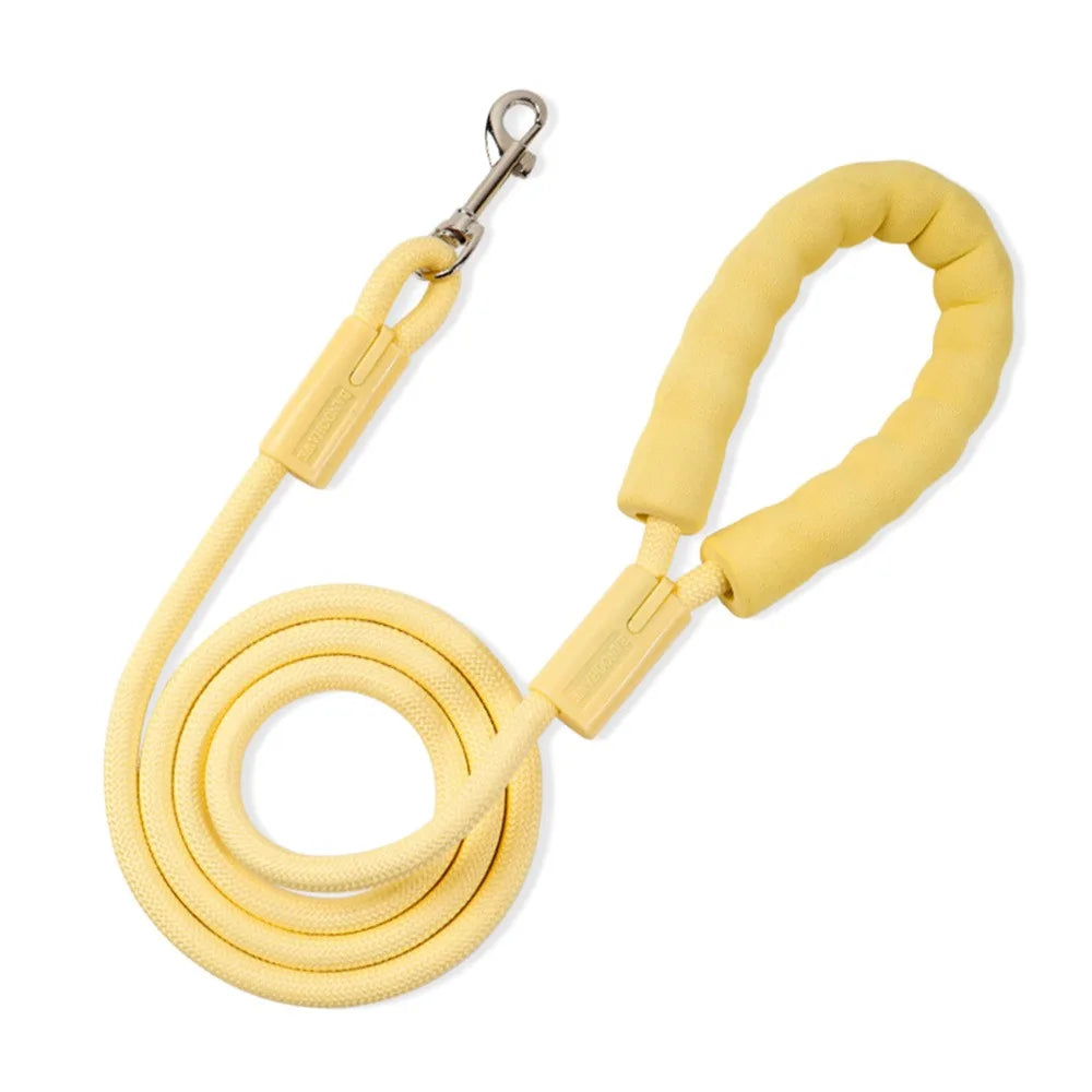 Anti-Tangle Soft Grip Nylon Dog Traction Leash