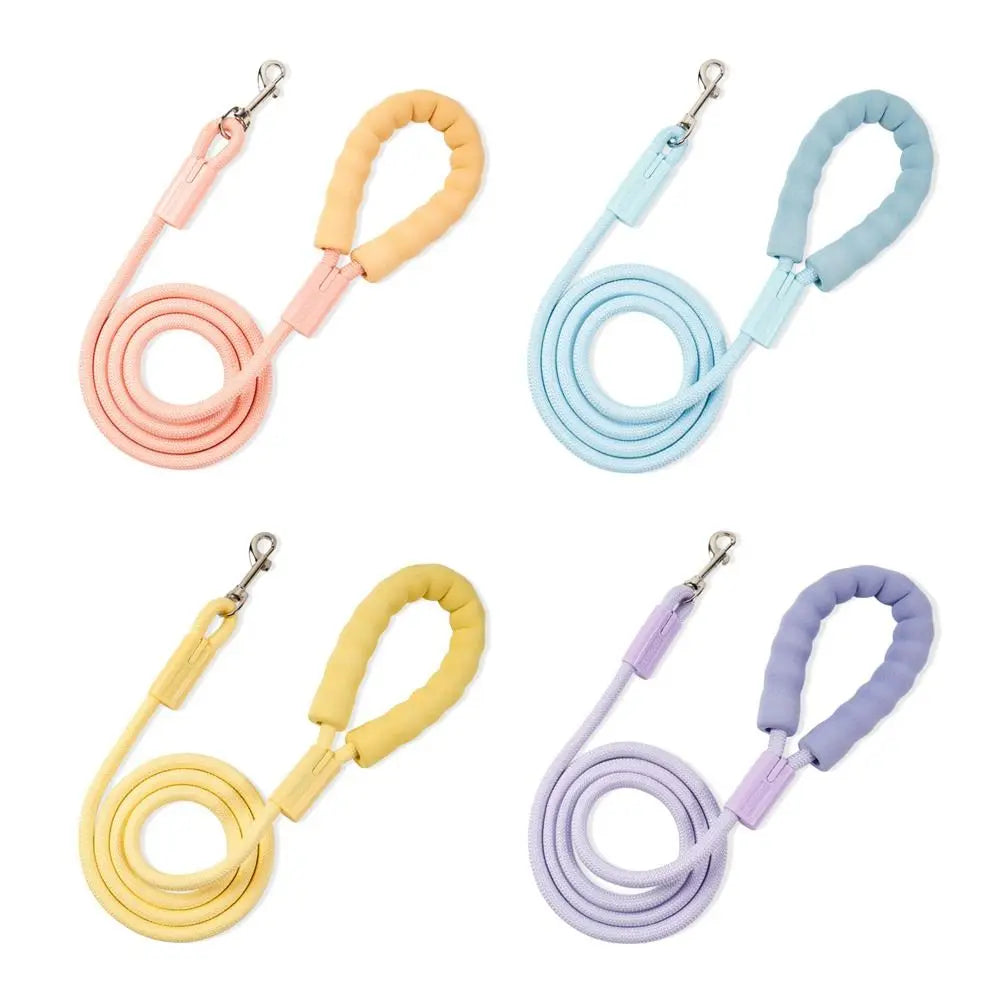 Anti-Tangle Soft Grip Nylon Dog Traction Leash