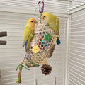 Bamboo Foraging Hanging Parrot Chew and Climb Toy