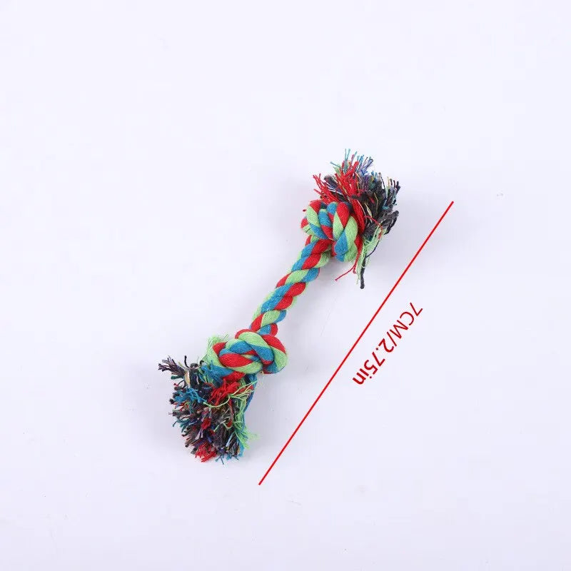 Bite-Resistant Cotton Rope Knot Chew Toy