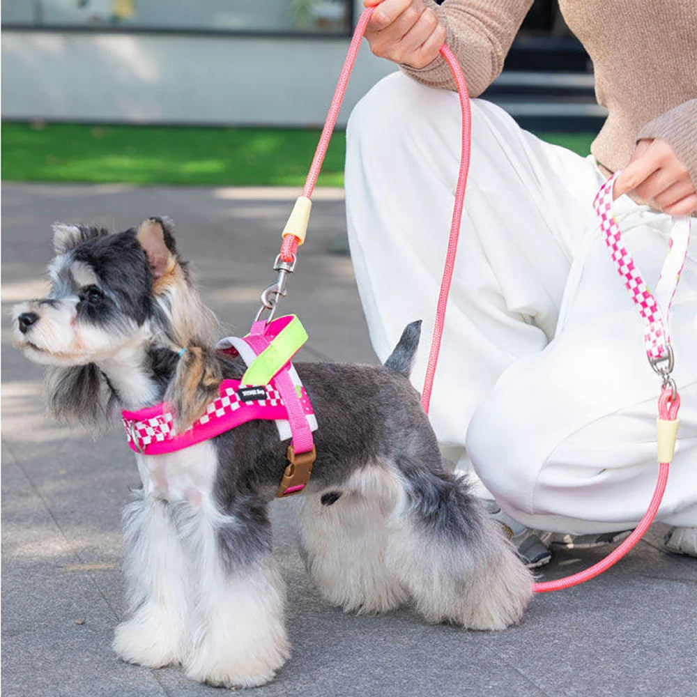 Breathable Saddle Style No Pull Dog Harness and Leash