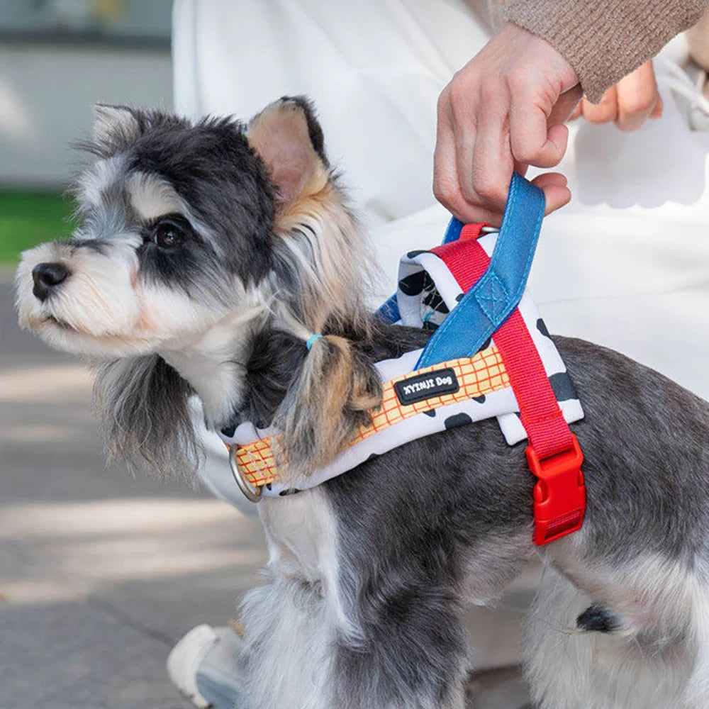 Breathable Saddle Style No Pull Dog Harness and Leash