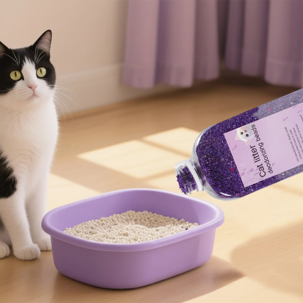 Cat Litter Deodorizing Beads for Fresh Homes