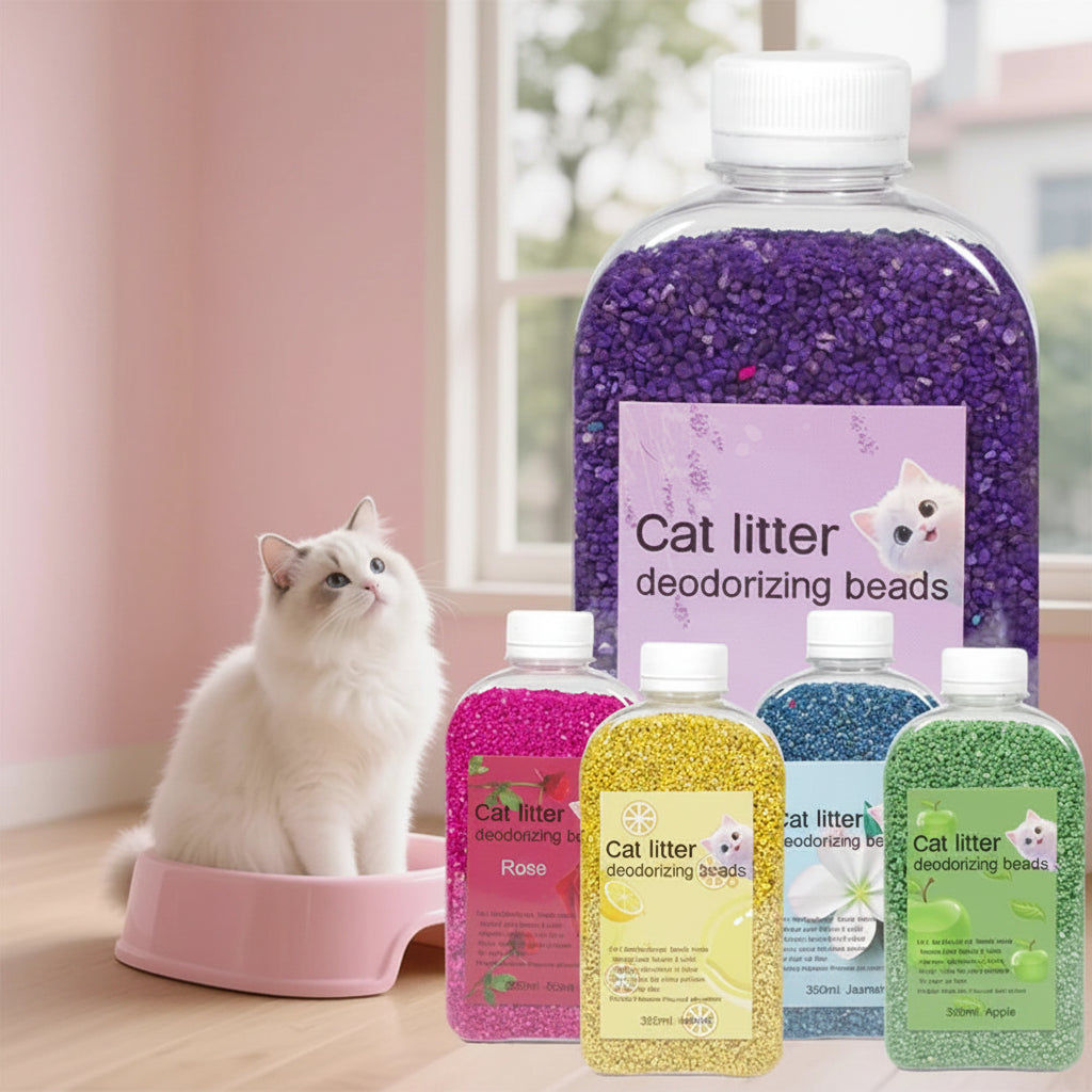 Cat Litter Deodorizing Beads for Fresh Homes