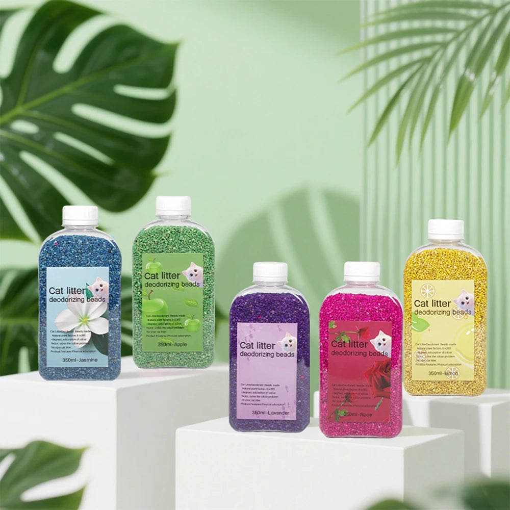 Cat Litter Deodorizing Beads for Fresh Homes