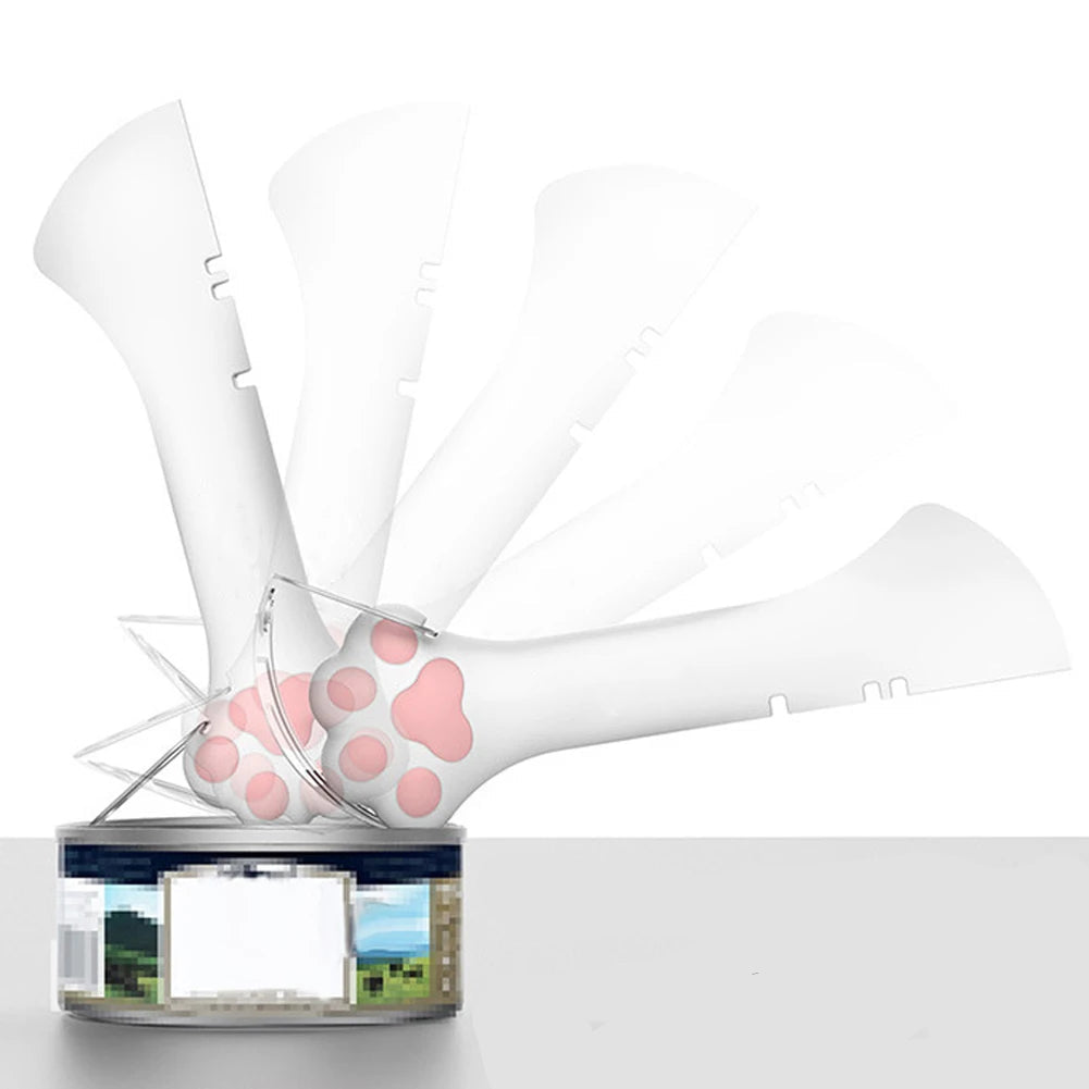 Cat Paw Pet Food Scoop Can Opener And Lid