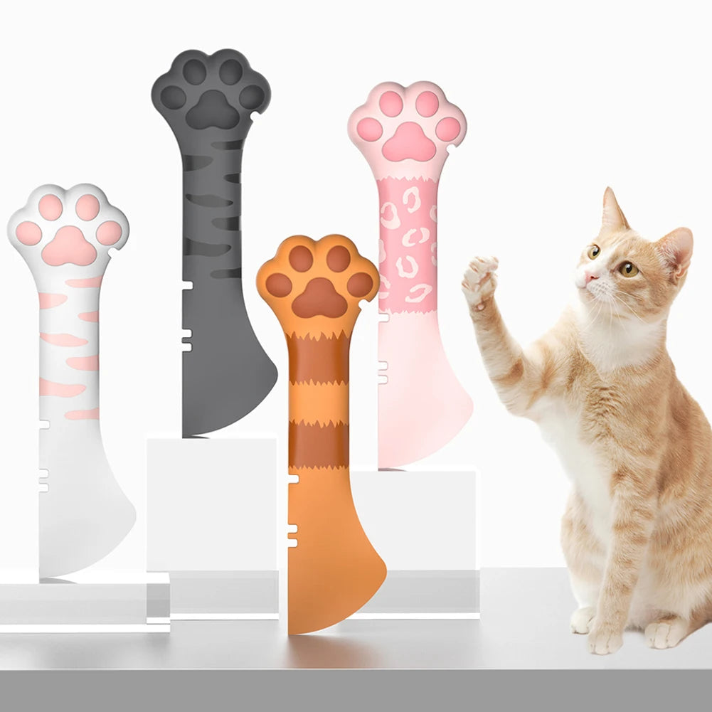 Cat Paw Pet Food Scoop Can Opener And Lid
