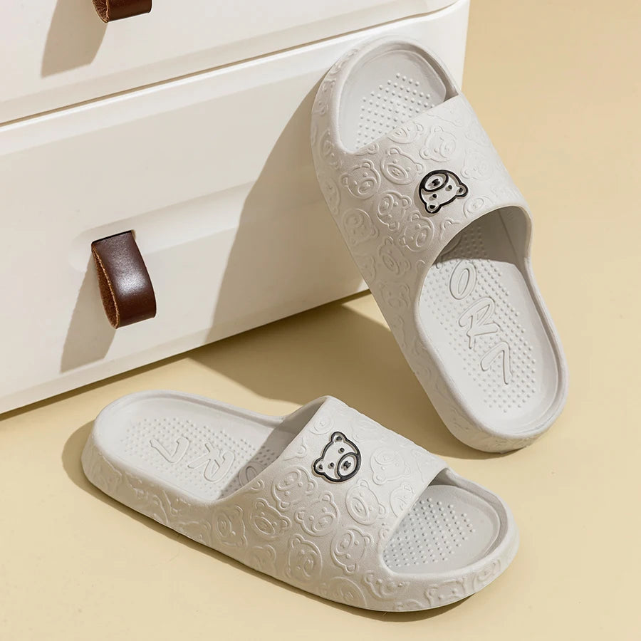 Comfortable Little Bear Indoor and Bathroom Sandals