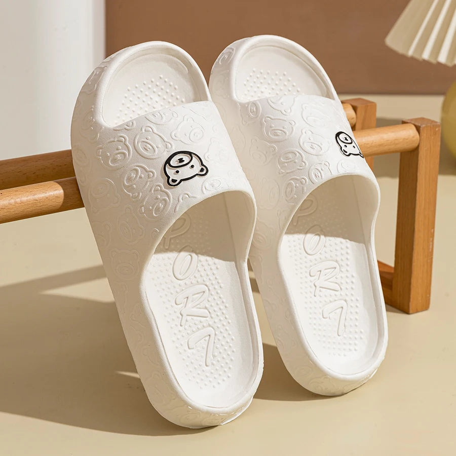 Comfortable Little Bear Indoor and Bathroom Sandals