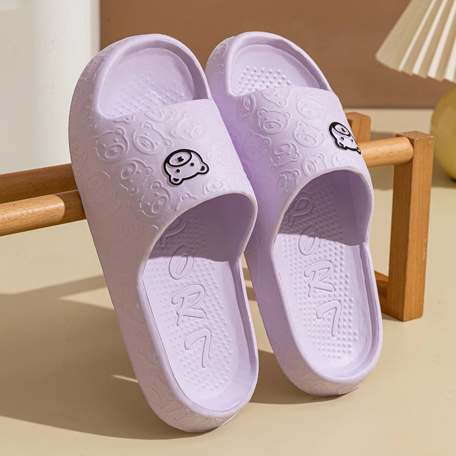 Comfortable Little Bear Indoor and Bathroom Sandals