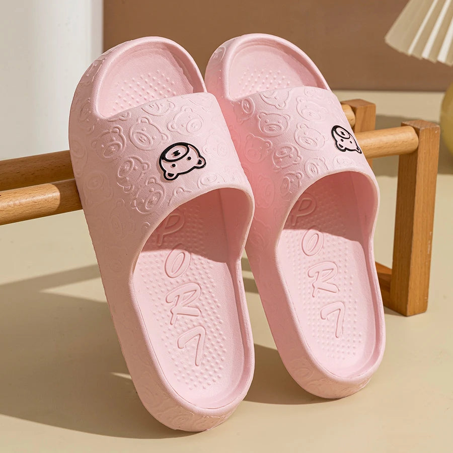 Comfortable Little Bear Indoor and Bathroom Sandals