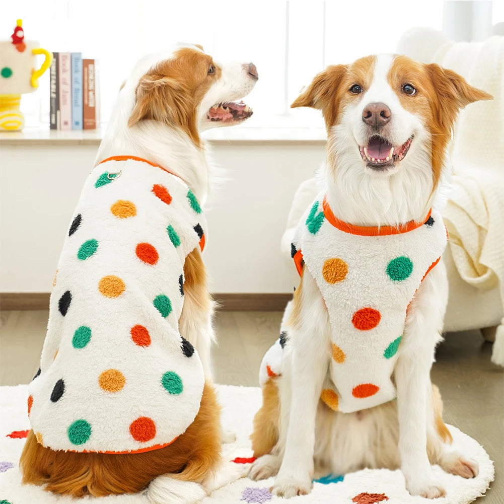 Cozy Flannel Dog Sweater Vest