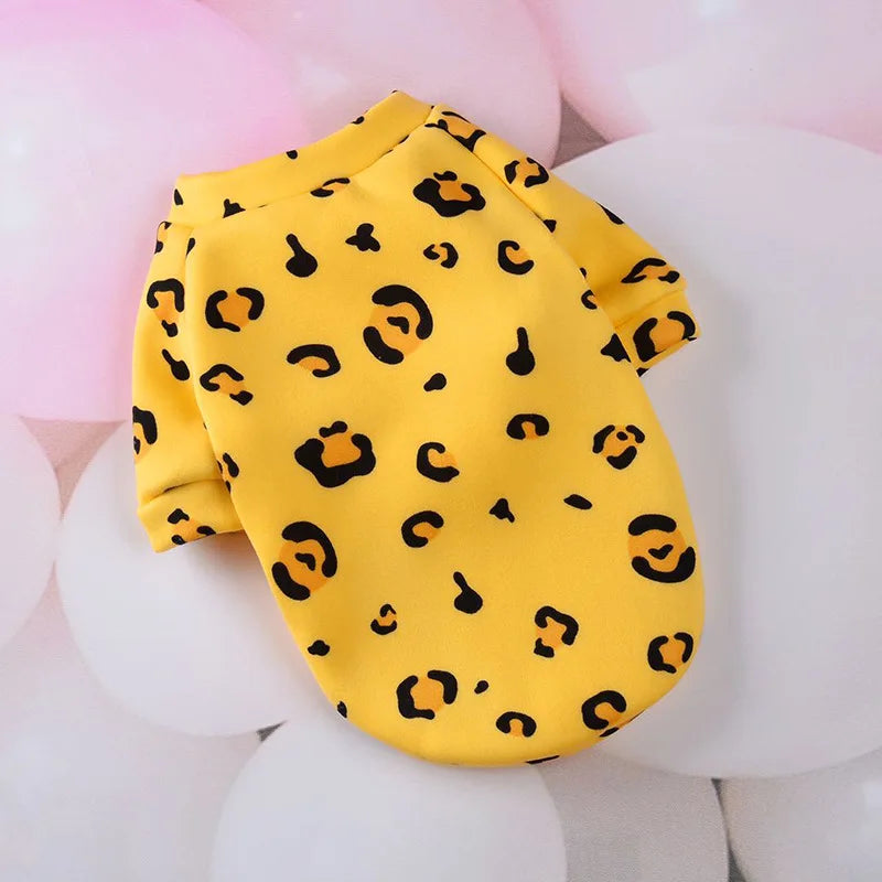 Cozy Fleece Pet Sweatshirt for Cats & Dogs